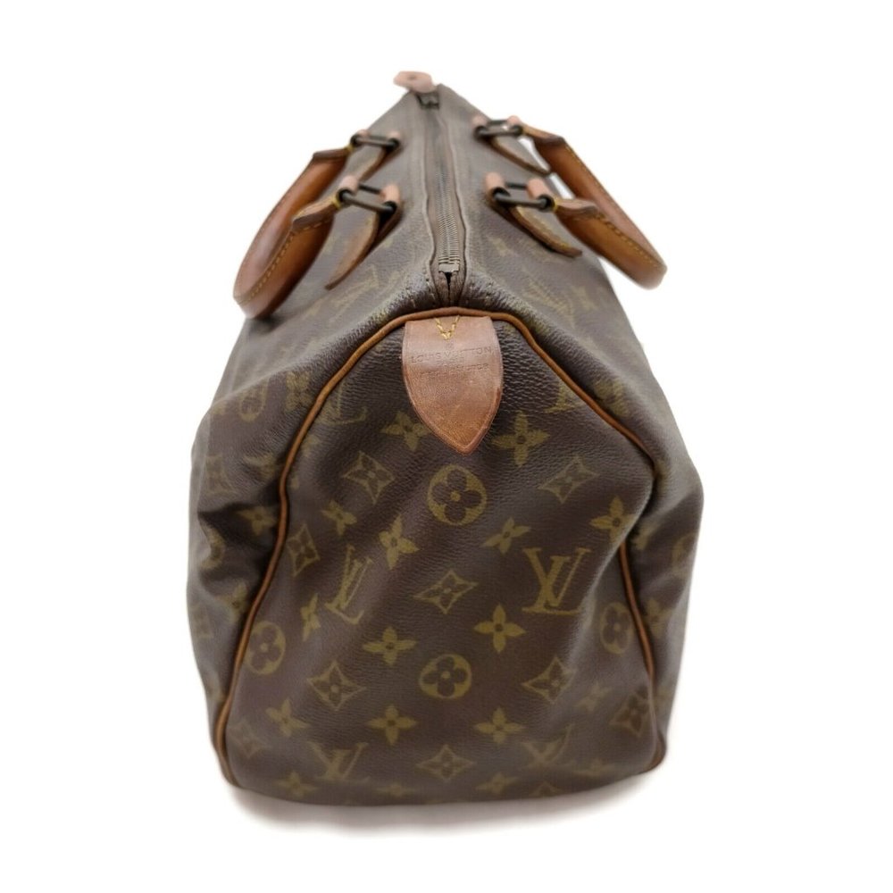 Auth Louis Vuitton Speedy 35 Hand Bag #15028L18 - Picture 4 of 10